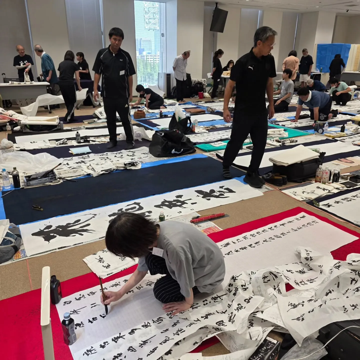 読売書法展の授賞式祝賀会にいってきました。